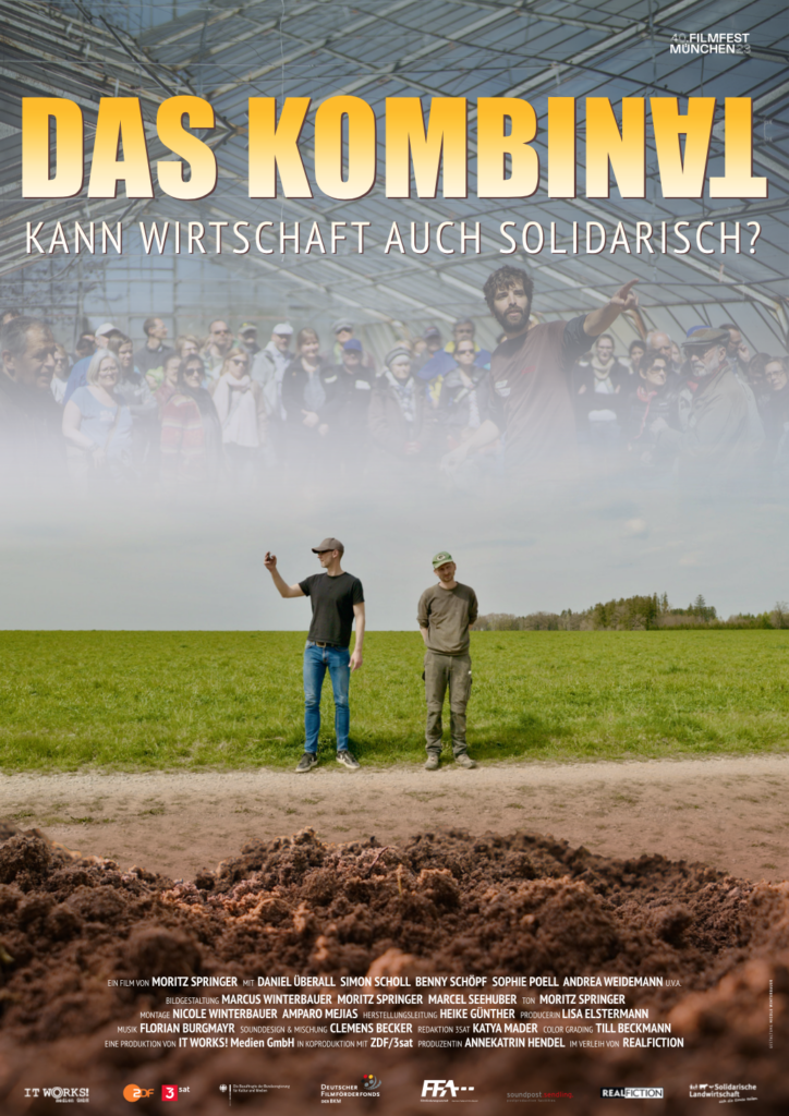 Filmplakat der Dokumentation "DAS KOMBINAT"